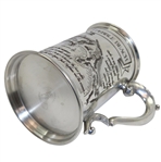 Pebble Beach Golf Links Course Layout/Scorecard Pewter Golf Tankard - Made in England