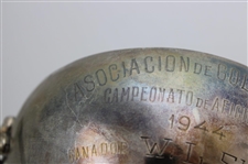 1944 Asociacion De Golf De Chile Campeonato De Aficionados Ganador W. L. Shea Trophy