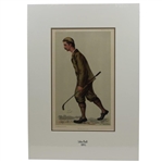 Complete Set Of Vanity Fair Golf Prints 1890-1910 In Original Box