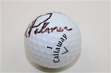 Arnold Palmer Signed Pebble Beach Logo Golf Ball JSA ALOA