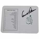 Arnold Palmer Signed Augusta National Scorecard JSA ALOA