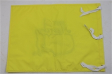 Arnold Palmer Signed 2015 Masters Tournament Embroidered Flag JSA ALOA