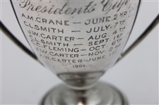 1901 Scarsdale Golf Club Sterling Silver Presidents Cup Trophy - Tillinghast Design