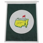 Jack Nicklaus Signed Undated Masters Tournament Garden Flag JSA ALOA