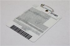 Adam Scott Signed 2013 Masters Tournament SERIES Badge #R11400 JSA ALOA