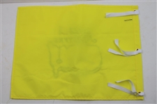 Jon Rahm Signed 2023 Masters Tournament Embroidered Flag JSA ALOA