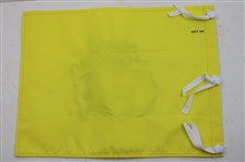 Dustin Johnson Signed 2020 Masters Embroidered Tournament Flag JSA ALOA