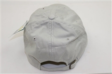 Arnold Palmer Signed 2013 Masters Logo Tan Hat JSA ALOA