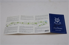 Jack Nicklaus Signed St. Andrews Old Course Scorecard JSA ALOA