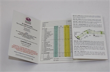 Jack Nicklaus Signed St. Andrews Old Course Scorecard JSA ALOA