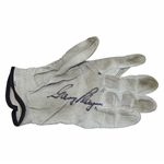Gary Player Signed Gary Player Black Knight Logo Tour Used Glove JSA ALOA