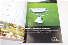 Phil Mickelson Signed 2009 & 2011 Tour Championship Programs JSA ALOA