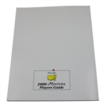 VJ Singh Signed 2000 Masters Players Guide JSA ALOA