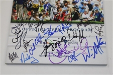 Champion Rory McIlroy & others Multi Signed 2010 Quail Hollow Championship Program - First PGA Tour Win JSA ALOA