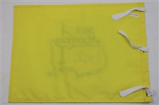 President Jimmy Carter Signed 2014 Masters Tournament Embroidered Flag JSA #Y77472