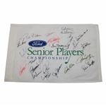 Gary Player, Fuzzy Zoeller & Others Signed Ford Senior Players Championship Flag JSA ALOA