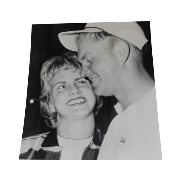 Jack Nicklaus After Winning World Series Of Golf 1962 Wire Photo