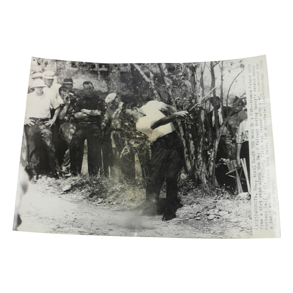 On The Road To Par 1960 Arnold Palmer Masters Ap Wire Photo
