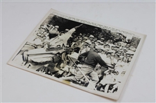 Billy Casper 1970 Masters Wire Photo