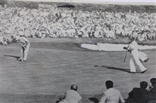 Sam Snead 1949 Masters Winning Putt AP Wire Photo