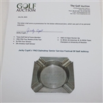Jacky Cupit's 1963 Dalmahoy Senior Service Festival Of Golf Ashtray