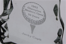 Jacky Cupit's 1962 Western Open Glass 50th Anniversary Trophy
