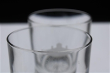 Two (2) Augusta National Golf Club Clubhouse Rocks Glasses