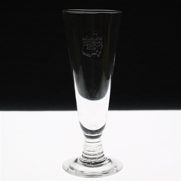 Augusta National Golf Club Logo Tall Beer Flute Glass