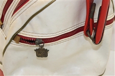 Gene Sarazen Signed Wilson 1200 Red & White Full Size Golf Bag JSA ALOA
