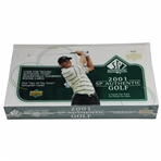 2001 Upper Deck Unopened SP Authentic Green Golf Card Box Set - 4 Cards/Pk - 24 Packs - 915743 - Sealed