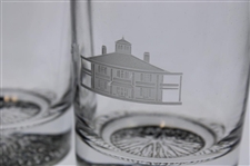 Two (2) Augusta National Golf Club Clubhouse Rocks Glasses
