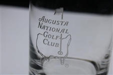 Two (2) Augusta National Golf Club Logo Rocks Glasses
