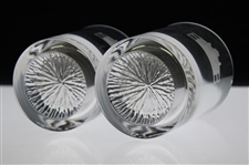 Two (2) Augusta National Golf Club Clubhouse Rocks Glasses