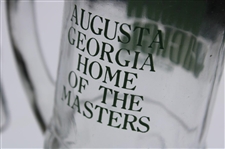 Pair of Classic 'The Green Jacket Restaurant - Home of the Masters' Golf Bag Drinking Glasses