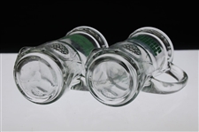 Pair of Classic 'The Green Jacket Restaurant - Home of the Masters' Golf Bag Drinking Glasses