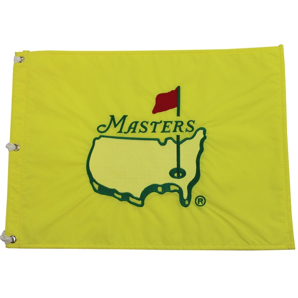 1997 Masters Embroidered Flag with Full Embroidered Center Logo