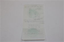 1942 Ben Hogan LA Open Photo & Three (3) Hogan Balls w/Hogan Signed Shady Oaks Receipt JSA ALOA