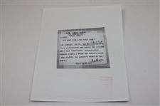 1942 Ben Hogan LA Open Photo & Three (3) Hogan Balls w/Hogan Signed Shady Oaks Receipt JSA ALOA