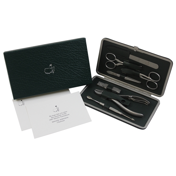 2001 Augusta National GC Masters Tournament Gift - Grooming Kit in Original Box w/Card