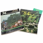 1974 & 1984 US Open at Winged Foot Official Programs
