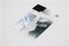 Matt Kuchar Signed 2001 Upper Deck Sign Of The Times Card