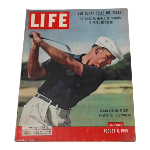 1955 Ben Hogan Life Magazine - August 8th
