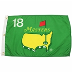Classic 1994 Masters Tournament Emerald Green w/Yellow Logo Center Flag