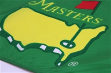 Classic 1994 Masters Tournament Emerald Green w/Yellow Logo Center Flag