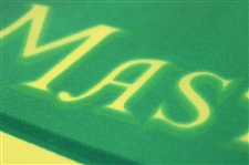 Classic 1994 Masters Tournament Emerald Green w/Yellow Logo Center Flag