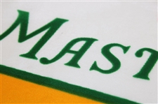 Classic 1993 Masters Tournament White with Yellow Logo Flag - 1st Masters Souvenir Flag