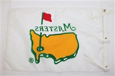 Classic 1993 Masters Tournament White with Yellow Logo Flag - 1st Masters Souvenir Flag