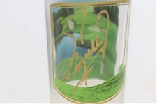 Fuzzy Zoeller Signed 'Fuzzy's Ultra Premium Vodka Empty Bottle in Gold JSA ALOA