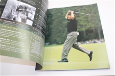 Tiger Woods Signed 2005 Masters Tournament Journal JSA ALOA