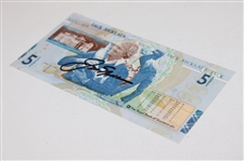 Jack Nicklaus Signed 5lb RBS St. Andrews Bank of Scotland Note JSA ALOA